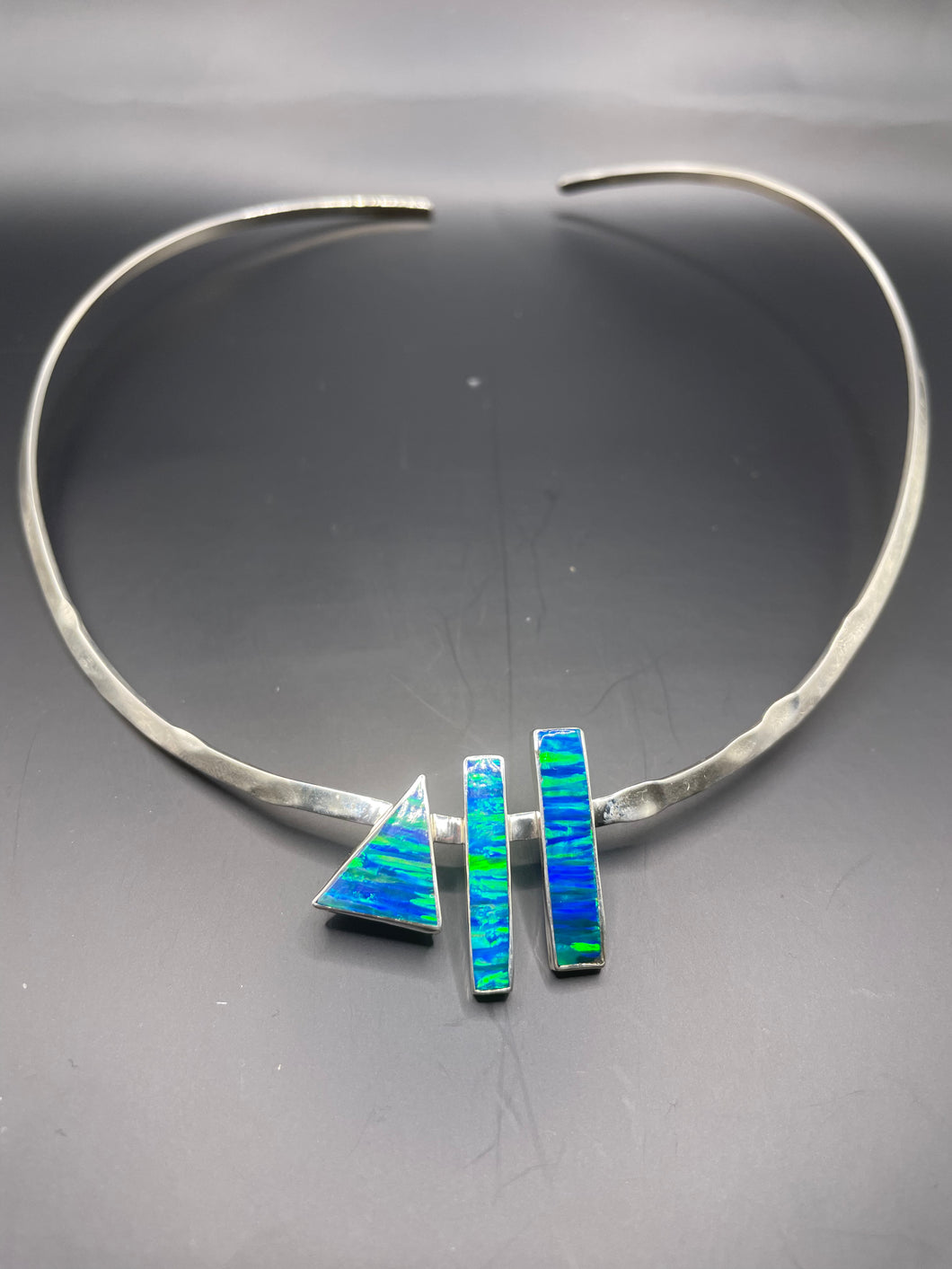 Australian opal necklace