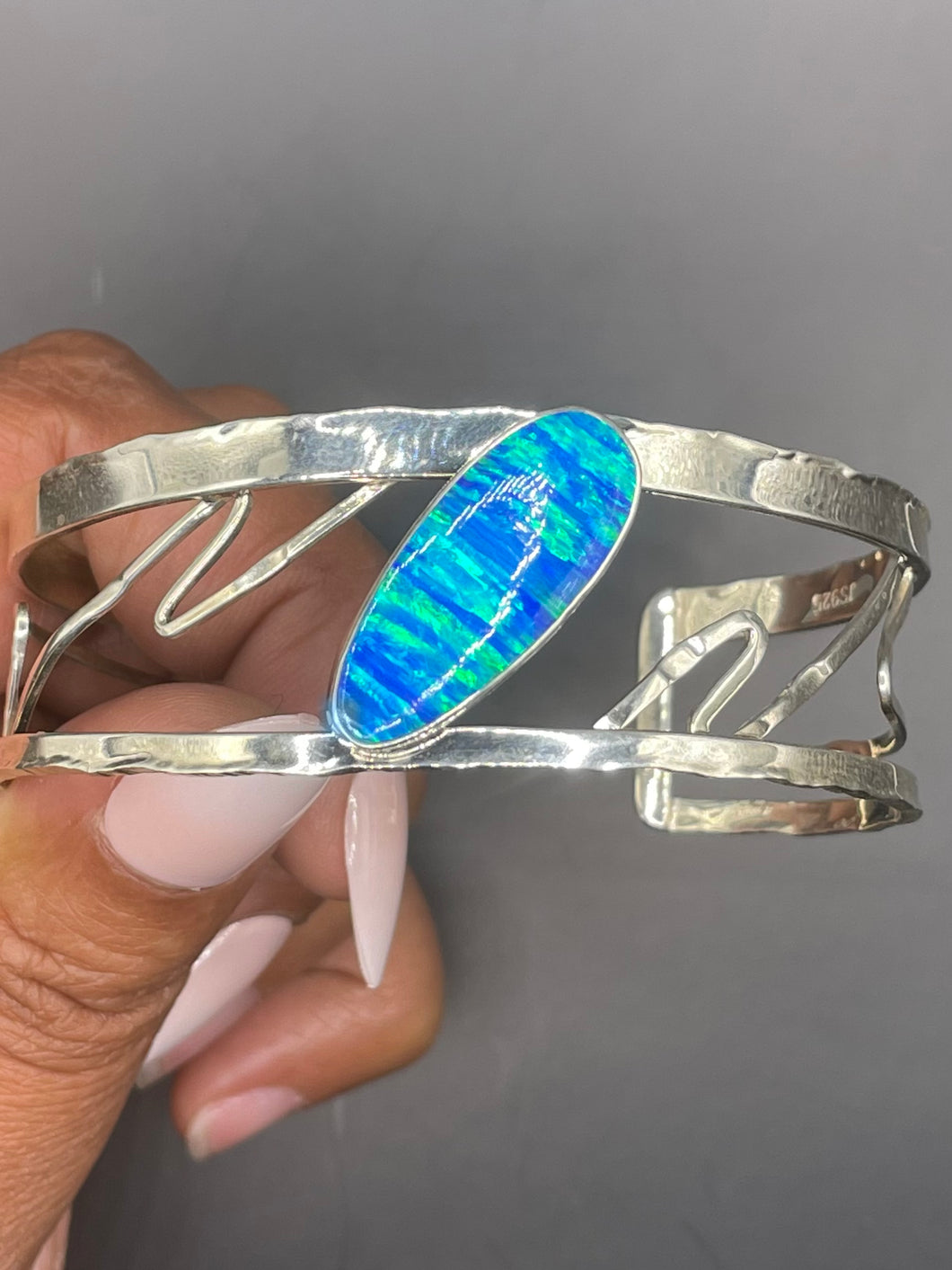 Australian opal bracelet